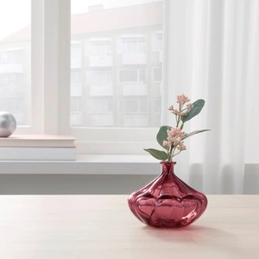 Vaza decorativa rosie - 11cm