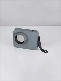 Lampa de masa LED portabila KEDROS gri