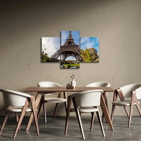 Tablou - Turnul Eiffel colorat (90x60 cm)