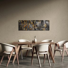 Tablou - Unirea îmțelepciunilor (cu ceas) (90x30 cm)