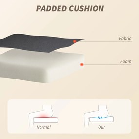 HOMCOM Scaun de Birou Masant Vibrant la 4 Puncte cu Funcție de Dondolo și Încălzire, Scaun de Birou, Scaun pentru Birou în Piele PU cu Brațe Pliabile și Înălțime Reglabilă, Negru | Aosom Romania