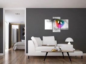 Tablou - Iris din ochi (90x60 cm)