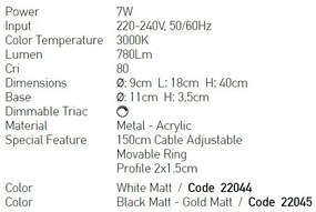 Pendul LED, Lustra suspendata moderna Lord