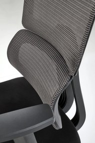 Scaun de birou Pablo gri/negru H127 cm