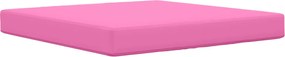 vidaXL Perna pentru canapea de exterior Roz 80 x 80 x 8 cm Poliester