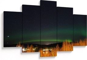 Tablou cu aurora borealis (150x105 cm)