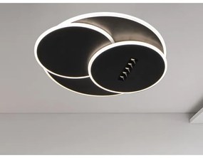 Plafonieră LED dimabilă LED/90W/230V 3000-6500K negru + telecomandă