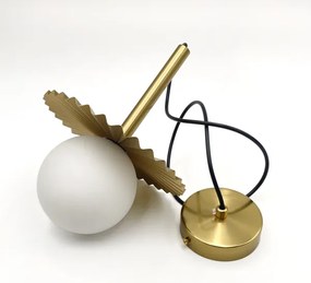 Pendul pe cablu CHITA 1xG9/5W/230V, auriu