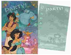 Disney Aladdin Invitație de petrecere