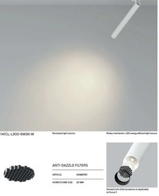Spot LED aplicat directionabil stil minimalist Focus T alama