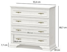 Comodă Incantatos 3 (pin andersen) . 1116885