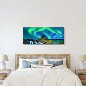 Tablou - Kirkjufell, Islanda (120x50 cm)
