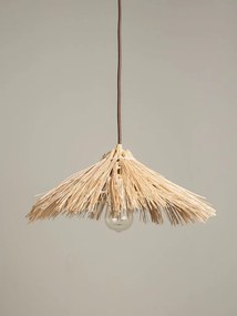 Lustra din lemn de bambus, D40cm, Froufrou