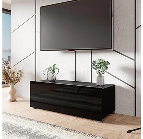 Comodă de televizor CALABRINI 37x100 cm negru