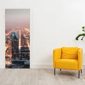 Fototapet pentru ușă - Metropolă (95x205cm)