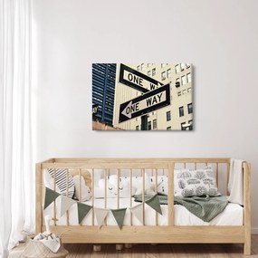 Tablou - New York ONE WAY (90x60 cm)