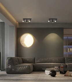Plafonieră modernă cu spoturi luminoase 3
