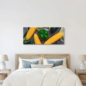 Tablou cu legume (120x50 cm)