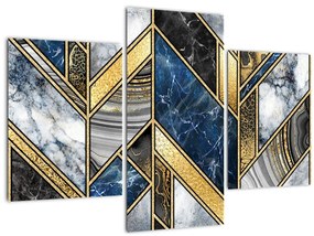 Tablou abstracției artistice (90x60 cm)