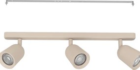 Eglo 902345 - Plafonieră CAMALDOLI cu 3 spoturi, GU10, 10W, 230V, bej