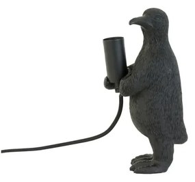 Veioză negru-mat (înălțime 24 cm) Penguin – Light &amp; Living
