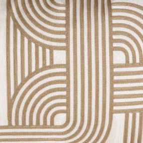 Perna decorativa design LUX Abacas bej, alb