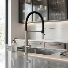 Baterie de bucătărie Rea Viera Auriu nickel brush