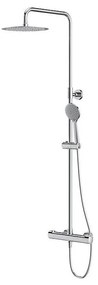 Cersanit S951-340 CITY set duș cu baterie termostatică crom lucios