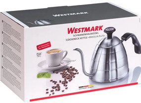 Ceainic Westmark cu gât de lebădă și termometruBRASILIA PLUS, 800 ml