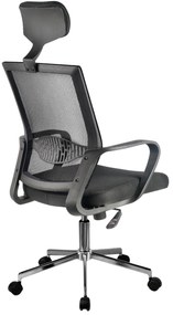 Scaun de birou Feodora (Negru). 1069455