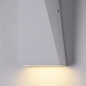 Aplica LED pentru iluminat exterior design modern Times Square IP54 alb MYO580WL-L6W