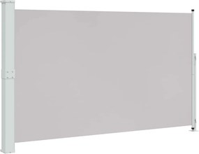 vidaXL Copertină laterală retractabilă de terasă, gri, 180x300 cm
