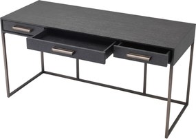 Birou design elegant LUX Larsen, gri carbune 114215 HZ