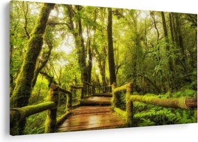 Tablou junglei cu mușchi (90x60 cm)