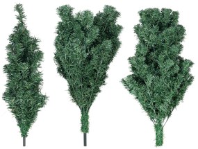Brad artificial cu lumanari LED - 180 cm