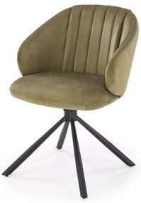 Scaun rotativ K533 stofa olive