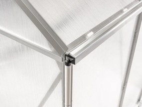 Seră din policarbonat 250 x 310 x 124/205 cm