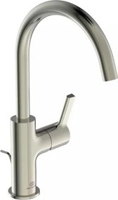 Baterie lavoar inalta Ideal Standard Atelier Joy cu ventil Pop-Up argintiu Silver Storm
