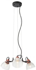 Abajur de rezervă Redo A01-1451 RIDGE E27 transparent