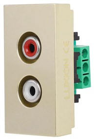 Modul Priza Audio 1M LUXION, Standard Italian
