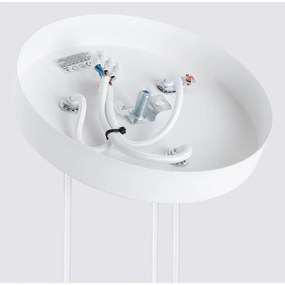 Lustră albă ø 19,5 cm Gleam – Sollux