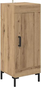 vidaXL Bufet Olden Stejar Artizanal 34,5 x 34 x 90 cm