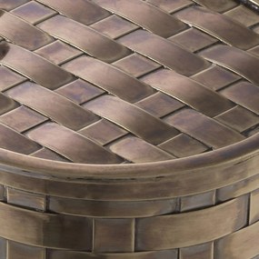 Set de 2 cutii din alama/ Accesoriu pentru masa de machiaj Lausanne vintage