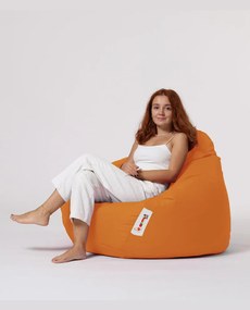 Fotoliu puf pentru grădină Premium XXL - Orange