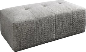 Taburetele/ Suport pentru picioare ROYAL 120cm boucle gri