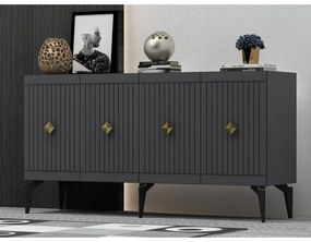 Dulap Midas Anthracite and Gold