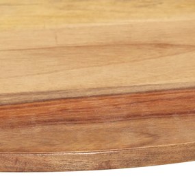 285968 vidaXL Blat de masă, 50 cm, lemn masiv sheesham, rotund,15-16 mm