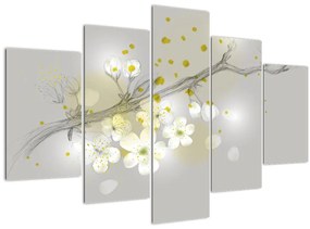 Tablou - Crenguțe înflorite (150x105 cm)