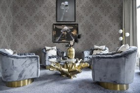 Tapet Baroque Pearl, Beige, Rebel Walls