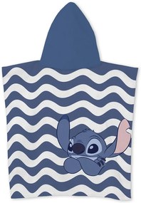 Disney Lilo și Stitch Relax poncho prosop de plajă 55x110 cm (Uscare Rapidă)